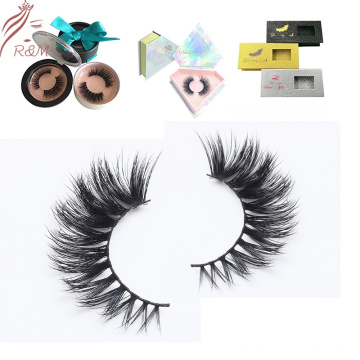 Highest Quality Affordable Pricesblack Cotton Band Wholesale Eyelashes with Real Mink Material